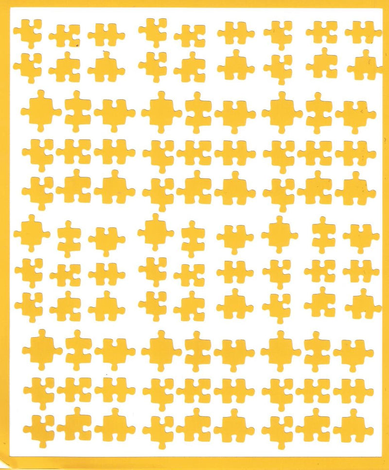 Puzzle Autism  Nail Stickers