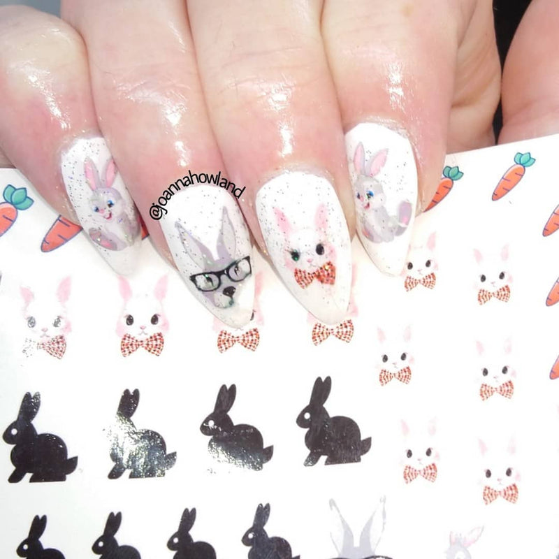 Rabbit Nail Art Decals