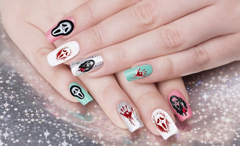 Scream Movie Nail Art Decal