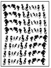 Seahorse Nail Stickers