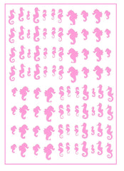 Seahorse Nail Stickers
