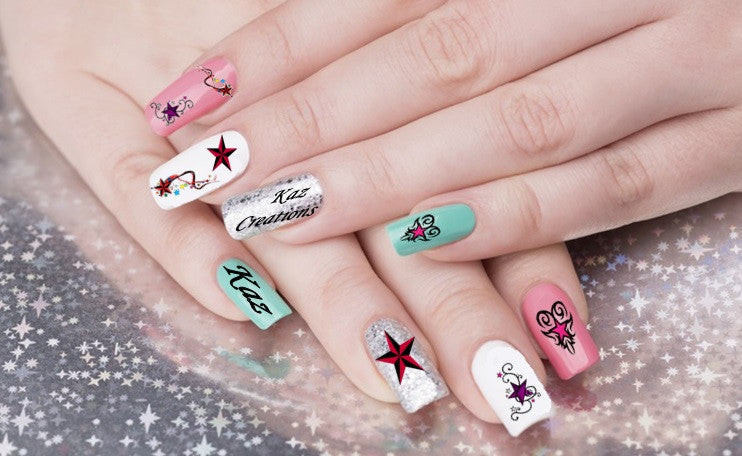 Stars Nail Art