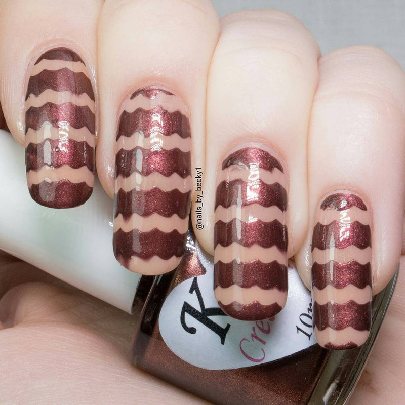 32  Nail Stencils style 121