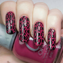 32  Nail Stencils style 121