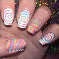 32  Nail Stencils style 134