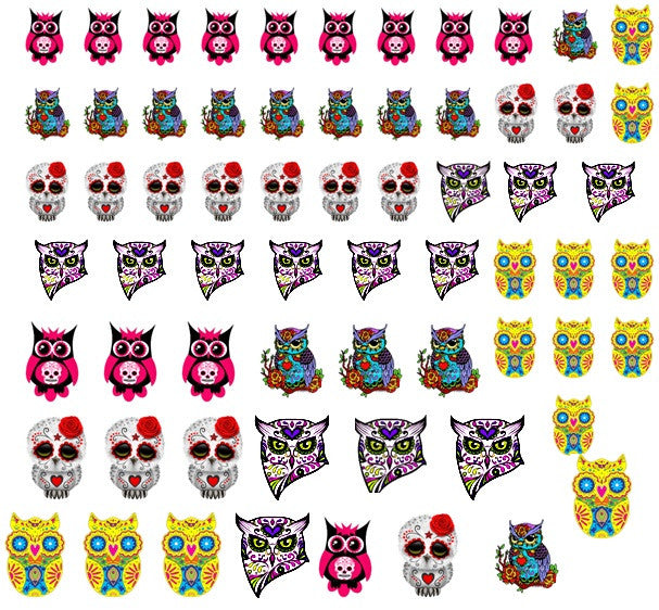 Paw Prints Nail Art Decals C2