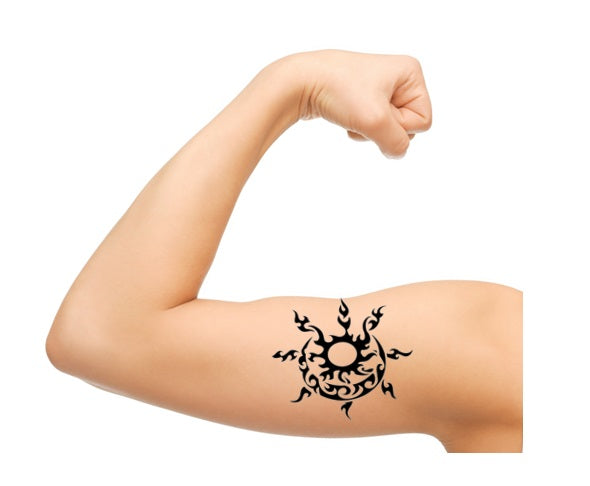Sun and MOON Temporary Tattoos