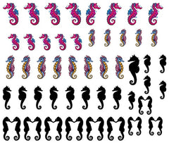 Paw Prints Nail Art Decals C2