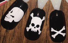 Skull Nail Stickers