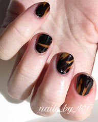Tortoise shell Nail Art