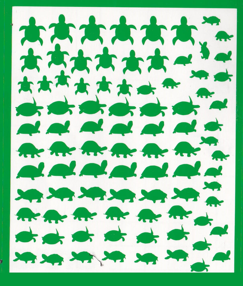 Turtle Tortoise  Nail Stickers
