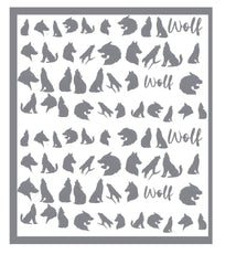 Wolf Nail Stickers