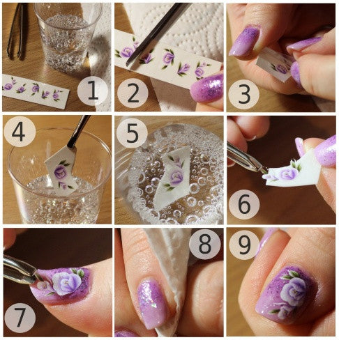 Alphabet Nail Art
