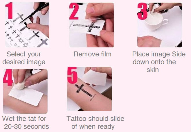 Sunflower Flower Temporary Tattoos