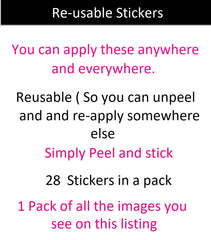 Autism Awareness Vinyl Stickers ( Multiple colours to choose from )