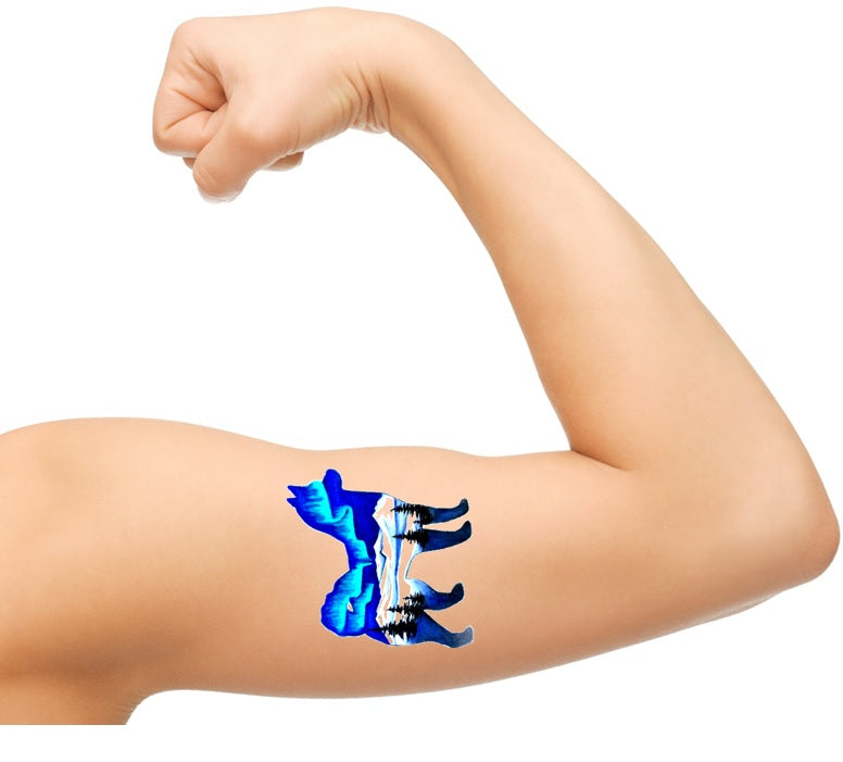 Akita Dog Temporary Tattoos