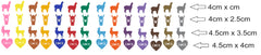 Alpaca Llama Vinyl Stickers ( Multiple colours to choose from )
