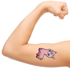 Alpaca Temporary Tattoos
