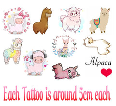 Pug  Temporary Tattoos