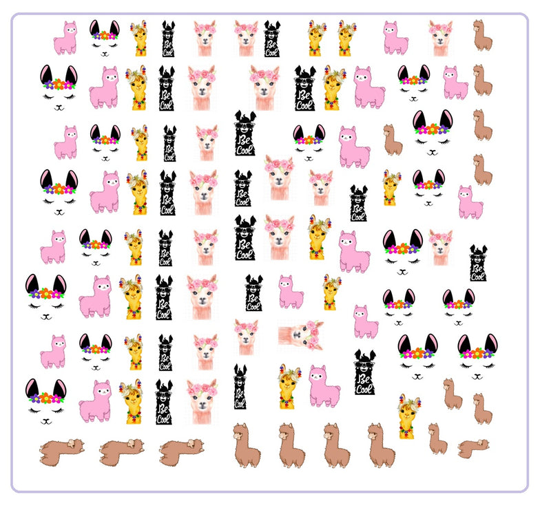 Akita Dog  Nail Art Decal