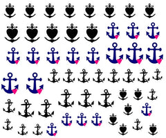 Olaf  Nail Art Decals Small