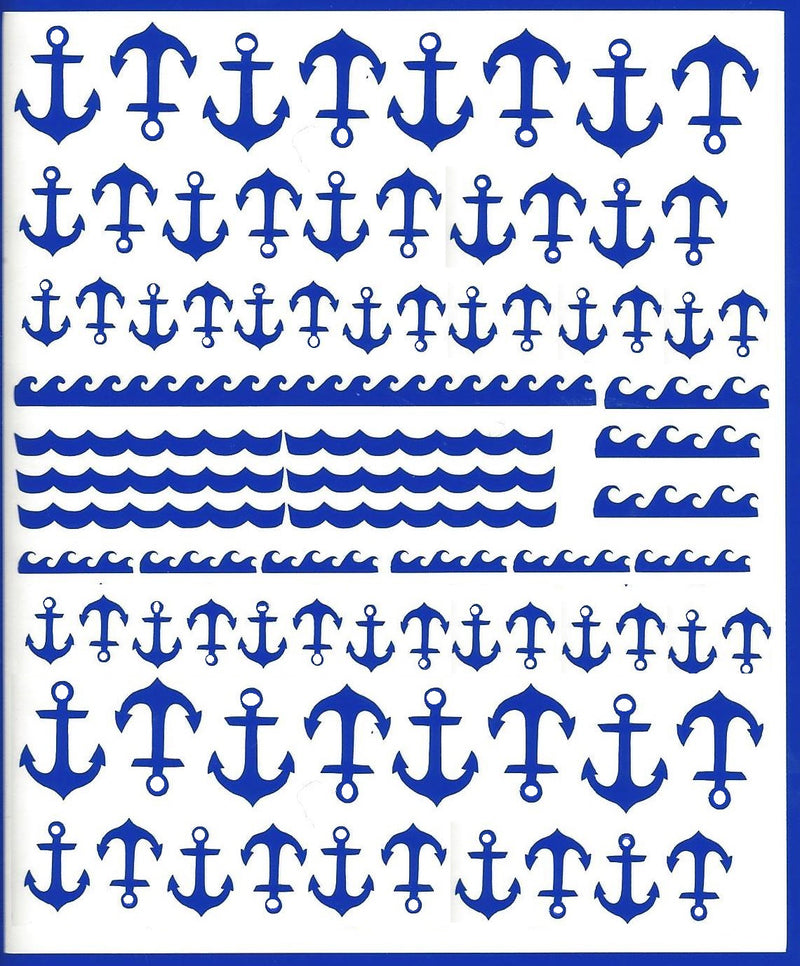 Anchor Nail Stickers