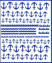 Anchor Nail Stickers