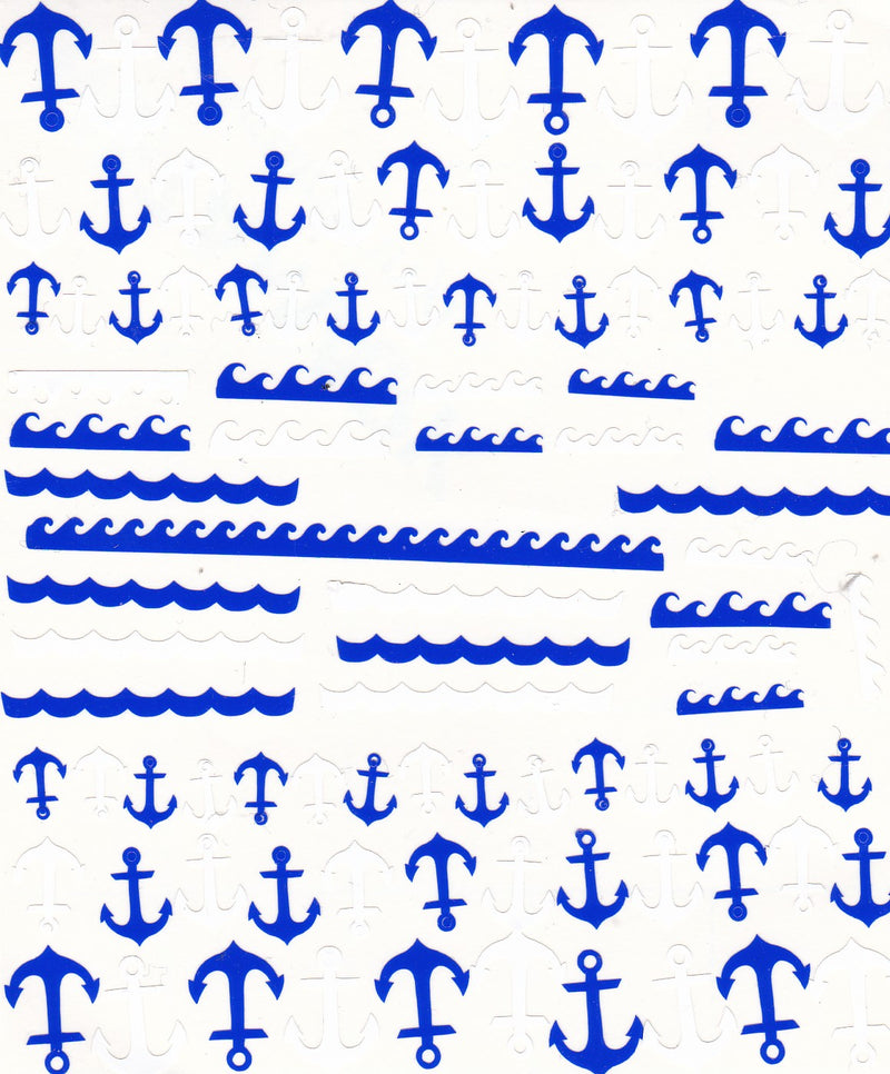 Anchor Nail Stickers