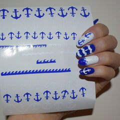 Anchor Nail Stickers