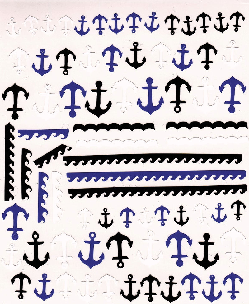 Anchor Nail Stickers