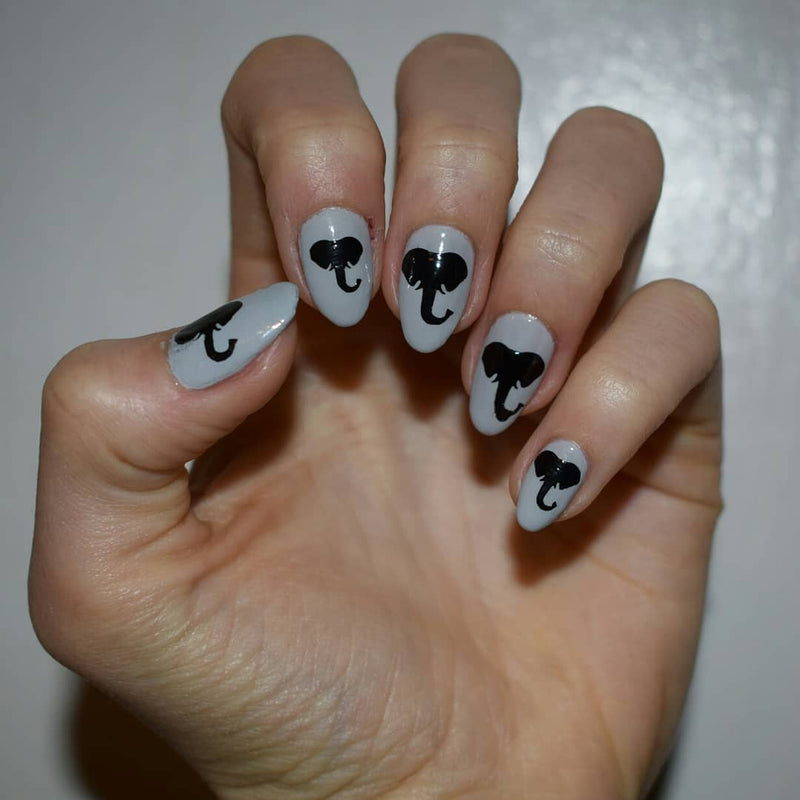 44 Nail Stencils  - Animals