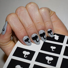 44 Nail Stencils  - Animals