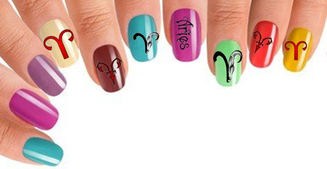 Aries Nail Art Decals
