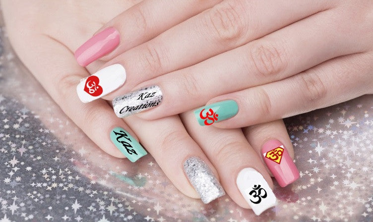 Aum Om Nail Art