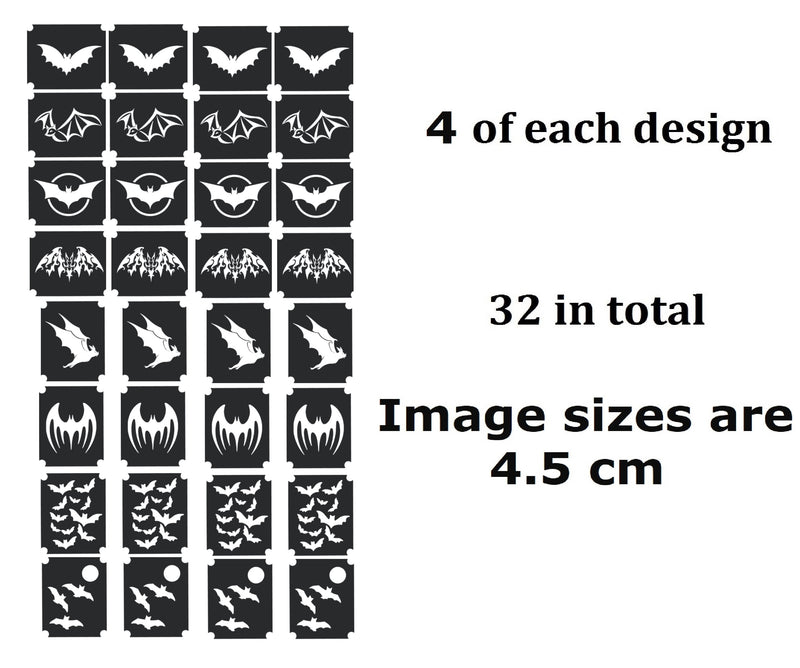 Bat Tattoo Stencils