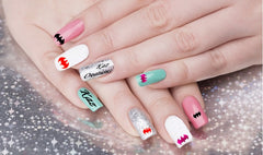 Bat Nail Art Decals c1