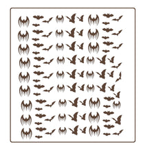 Bat  Nail Stickers