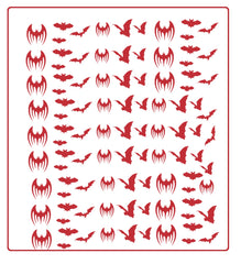 Bat  Nail Stickers