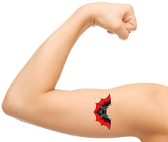 Bat Temporary Tattoos