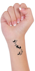 Bat Temporary Tattoos