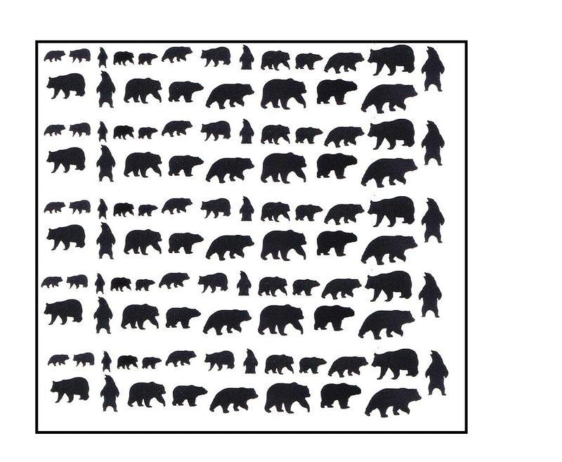 Bear Nail Stickers