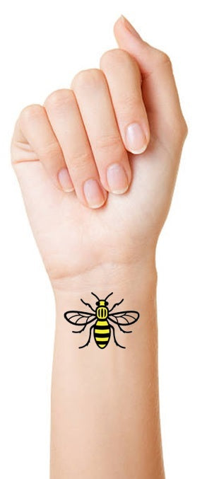 Bee c3 Temporary Tattoos