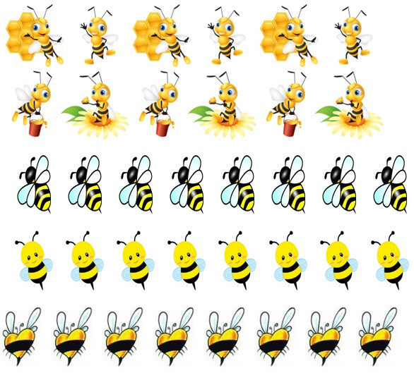 Bee Nail Art