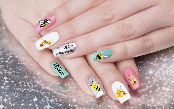 Bee Nail Art