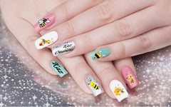 Bee Nail Art
