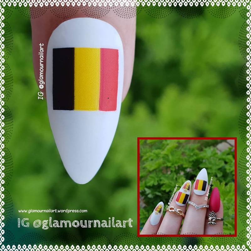 Belgium Nail Art