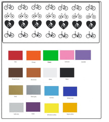 Akita Dog Vinyl Stickers ( Multiple colours to choose from )