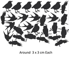 Birds Vinyl Stickers ( Multiple colours to choose from )