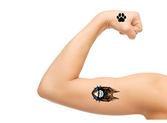 Boxer Dog  Temporary Tattoos