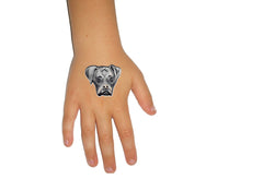 Boxer Dog  Temporary Tattoos